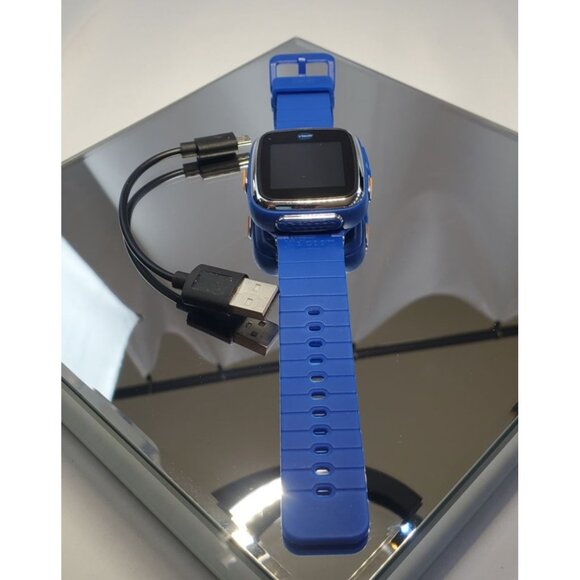 Vtech Kidizoom Kid's Smartwatch Blue Learning Watch - Tested & Working - Picture 7 of 8